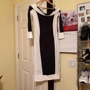 Off the Shoulders Fitted Dress